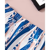 halpa Tytön 3D-näkö ja loisto-Tyttöjen 3D Painettu Pyjama-setit Tee &amp; Pants Pyjama-setit Lyhythihainen 3D-tulostus Kesä Kevät Aktiivinen Perus Lapset 4 vuotta + Tiukka pyöreä kaula-aukko Koti Päivittäin Normaali