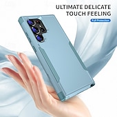 Недорогие Чехлы для Samsung-телефон Кейс для Назначение SSamsung Galaxy S24 S23 S22 S21 Ultra Plus A14 A54 А53 А33 A12 A32 A52 A13 S25 Кейс на заднюю панель Защита от удара Ретро ТПУ ПК