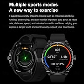 お買い得  スマートウォッチ-696 N15 スマートウォッチ 1.53 インチ スマート·ウォッチ ブルートゥース ECG + PPG 歩数計 着信通知 と互換性があります Android iOS 女性 男性 ハンドフリーコール メッセージ受信通知 IP 67 51mmウォッチケース