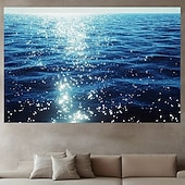 お買い得  オーシャンビーチのタペストリー-風景 海の波 吊るすタペストリー 壁アート 大きなタペストリー 壁画装飾 写真背景 ブランケット カーテン ホーム 寝室 リビングルーム 装飾