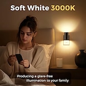 preiswerte Plug-in-Nachtlicht-LED-Nachtlichter zum Einstecken, modernes Nachtlicht, zum Einstecken in die Wand, Dämmerungs- bis Morgengrauen-Lichtsensor, dimmbare Wandlampe für Flur, Schlafzimmer, Treppe