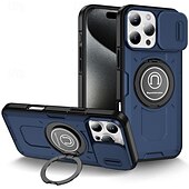 ieftine Carcase iPhone-Husă pentru iPhone 16 Pro Max Plus iPhone 15 Pro Max Plus iPhone 14 13 12 11 Pro Max Plus capac din spate cu suport rezistentă la șocuri retro TPU PC