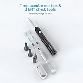 Недорогие Индивидуальная защита-bebird ear care инструмент для удаления серы набор для чистки камеры - беспроводной очиститель очиститель для ушей с камерой