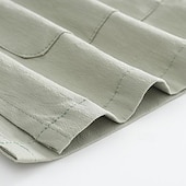 economico Casual da lavoro-Per uomo Camicia camicia di lino Maglietta informale Camicia con bottoni Camicia di cotone Liscio Da mare Per eventi Nero Bianco Blu marino Cachi Manica lunga A fascia Estate Primavera Abbigliamento