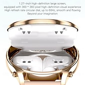 Χαμηλού Κόστους Smartwatch-696 X17MINI Εξυπνο ρολόι 1.27 inch Έξυπνο ρολόι Bluetooth Υπενθύμιση Κλήσης Παρακολούθηση Ύπνου Συσκευή Παρακολούθησης Καρδιακού Παλμού Συμβατό με Android iOS Γυναικεία Άντρες Κλήσεις Hands-Free
