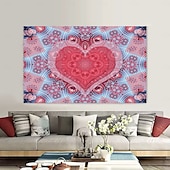 billiga Mandala Tapestry-Mandala Hängande Tapestry Vaggkonst Stort Tapestry Mural Dekor Fotograf Bakgrund Filt Gardin Hem Sovrum Vardagsrum Dekoration