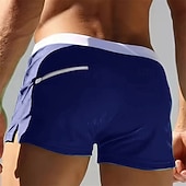 cheap Swim Trunks &amp; Board Shorts-Men's Swim Shorts Swim Trunks Patchwork Drawstring Quick Dry Comfortable Breathable Swimwear Bottoms Surfing Beach Water Sports Summer