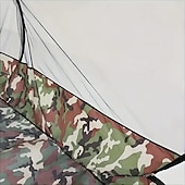 cheap Outdoor Activity-Portable Camouflage Mosquito Net Tent Easy Installation Sunshade and Insect Proof Waterproof Fabric Suitable for Outdoor Travel