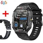Χαμηλού Κόστους Smartwatch-696 KR82 Εξυπνο ρολόι 2.1 inch Έξυπνο ρολόι Bluetooth ΗΚΓ + PPG Βηματόμετρο Υπενθύμιση Κλήσης Συμβατό με Android iOS Γυναικεία Άντρες Κλήσεις Hands-Free Υπενθύμιση Μηνύματος IP 67 Θήκη ρολογιού 46mm
