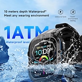 levne Chytré hodinky-696 Chytré hodinky Fitness Tracker ECG PPG Bluetooth Upozornění na hovor Android iOS IP67 44mm 1.96