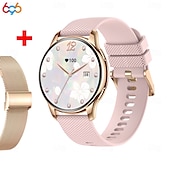 cheap Smartwatch-696 Y11 Smart Watch 1.32 inch Smartwatch Fitness Running Watch Bluetooth ECG+PPG Pedometer Call Reminder Compatible with Android iOS Women Men Hands-Free Calls Message Reminder IP 67 42mm Watch Case