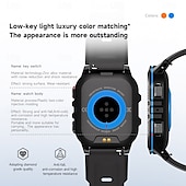 levne Chytré hodinky-696 Chytré hodinky Fitness Tracker ECG PPG Bluetooth Upozornění na hovor Android iOS IP67 44mm 1.96