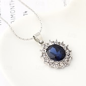 voordelige Sieradensets-bruidssieraden sets 1 set strass legering ringen oorbellen ketting dames elegante mode gepersonaliseerde sieraden set voor jubileum feest avondkleding