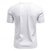 preiswerte Basic-T-Shirts-Herren T Shirt T-Shirt Kurzarmshirt Kurzarm V Ausschnitt Sommer Einfach Mode Designer Basic Klassisch Urlaub Straße Ausgehen Schwarz Weiß Orange Top T-Shirt für Herren