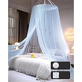 abordables Ciels de lit et rideaux-moustiquaire
