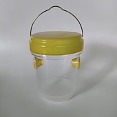 economico Supporto e Cura degli Animali-trappole per api in plastica, bottiglia esca per insetti, acchiappa vespe per interni ed esterni per piante da cucina di casa, alberi, insetti volanti, controllo dei parassiti