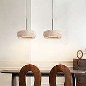 cheap Pendant Lights-20 cm Pendant Lantern Design Geometric Shapes Pendant Light Stone Artistic Style Vintage Style Classic Style Vintage Country 110-120V 220-240V