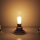 זול נורות דו-פיניות לד-נורות g9 led 3w 5w שווה ערך למנורת הלוגן 30w 50w נורה ניתנת לעמעום 220v לנברשות פנימיות נורות תקרה 10 יחידות