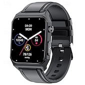tanie Smartwatche-E500 Smart Watch 1.92 cala Smartwatch Fitness Biegowy Zegarek Bluetooth ECG+PPG Monitorowanie temperatury Krokowiec Kompatybilny z Android iOS Kobiety Mężczyźni Długi czas pracy wodoodporny IP67