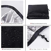 cheap Sofa Cover-Patio Hanging Chair Cover - Egg Swing Cocoon Chair Cover with Zipper, Outdoor Waterproof Windproof Durable Heavy Duty Garden Furniture Protector