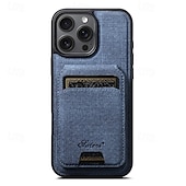 お買い得  iPhone用ケース-電話 ケース 用途 iPhone 16 Pro Max プラス iPhone 15 プロマックスプラス iPhone 14 13 12 Pro Max Plus バックカバー スタンド付き 取り外し可 磁石バックル レトロ風 TPU PUレザー