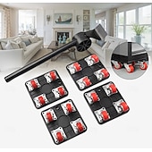 cheap Hand Tools-Furniture Mover with Wheels &amp; Lifter Set 360 Swivel Casters 880lbs Capacity Furniture Dolly for Moving Heavy Furniture Refrigerator Sofa Cabinet