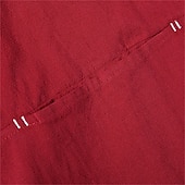 preiswerte Baumwoll-Leinenhemd-Herren Hemd leinenhemd Freizeithemd Knopfhemd Baumwollhemd Einfach Urlaub Hawaiianisch Schwarz Rote Dunkelmarine Grau Langarm Öffnung vorne Frühling &amp; Herbst Bekleidung Tasche