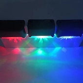 Недорогие Уличные светильники-5 шт. наружный солнечный светильник для террасы, балкона, двора, ступеней, садовой дорожки, ограждения, освещение для свадьбы, фестиваля, вечеринки, кемпинга, теплый белый цветной свет