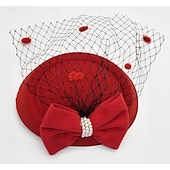 billige Bryllupshodeplagg-Hodeplagg Perle Bryllup Aftenselskap Elegant Bryllup Med Ren Farge Hodeplagg Hodeplagg