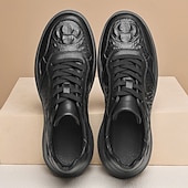 preiswerte Lässig-klassische weiße Leder-Sneaker für Herren mit dezenten Nähten – vielseitiges Schuhwerk für den Alltag und Freizeitausflüge