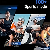 abordables Montres connectées-iMosi HT31 Montre intelligente 1.72 pouce Smartwatch Montre Connectée Bluetooth Podomètre Rappel d&#039;appel Moniteur d&#039;Activité Compatible avec Android iOS Femmes Hommes Appels Mains Libres Étanche