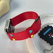 זול להקות Apple Watch-סולו לופ מותאם ל רצועת השעון של Apple Watch 38 מ&quot;מ 40 מ&quot;מ 41 מ&quot;מ 42 מ&quot;מ 44 מ&quot;מ 45 מ&quot;מ 49 מ&quot;מ חמוד מתכוונן קנבאס רצועת שעון חלופית ל iwatch Ultra 2 Series 9 8 7 SE 6 5 4 3 2 1