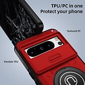 abordables Otras carcasas-teléfono Funda Para Google Pixel 8 Pro Pixel 8 Pixel 7 Pixel 7 Pro Funda Trasera con Soporte Antigolpes Retro TPU ordenador personal
