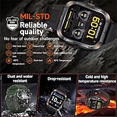 Недорогие Смарт-часы-Умные часы ZW69 с LED-фонариком 1,97-дюймовым AMOLED экраном 390 * 450 полное сенсорное управление Bluetooth-звонки несколько спортивных режимов