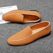levne Pánské nazouváky a mokasíny-pánské plesové boty - bílé nazouvací mokasíny z umělé kůže s elegantním designem pro svatby a formální události