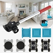 cheap Hand Tools-Furniture Lifter Mover Tool Set 440lb Heavy Duty Furniture Lifter with 4 Pulleys Easy &amp; Safe Moving Kit for Sofas Refrigerators Couches Carpet &amp; Hard Floors
