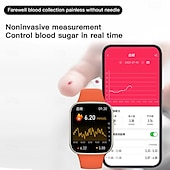 abordables Montres connectées-696 Y83 Montre intelligente 1.83 pouce Smartwatch Montre Connectée Bluetooth ECG+PPG Podomètre Rappel d&#039;appel Compatible avec Android iOS Femmes Hommes Appels Mains Libres Rappel de Message IP 67
