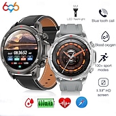 abordables Relojes inteligentes-696 DK68 Reloj inteligente Rastreador de fitness ECG PPG Recordatorio de llamadas Android iOS IP67 47mm 1.53
