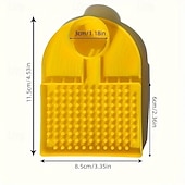 economico Supporto e Cura degli Animali-1 bottiglia di plastica per abbeveraggio delle api, mangiatoia per api, compatibile con bottiglia di acqua minerale da 30 mm, anti-annegamento, ampia area di alimentazione delle api