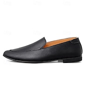 levne Pánské nazouváky a mokasíny-pánské plesové boty - bílé nazouvací mokasíny z umělé kůže s elegantním designem pro svatby a formální události