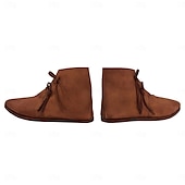levne obuv-Retro Středověké Renesanční Boty Maškarní kostým Pánské Dámské Unisex Keltské Pirát předvečer Všech svatých Karneval Plesová maškaráda Večírek Plesová maškaráda Dospělé Boty