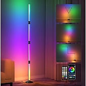voordelige led vloerlamp-hoek vloerlamp smart app controle led hoeklamp moderne staande lamp voor woonkamer slaapkamer gamekamer