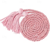 abordables Costumes Carrière et Déguisements Profession-Lot de 10 cordons d&#039;honneur de remise de diplôme de 67 pouces, cordons d&#039;honneur à pompon de remise de diplôme, cordons d&#039;honneur en vrac pour étudiants diplômés