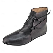 levne obuv-Retro Středověké Renesanční Boty Maškarní kostým Pánské Dámské Unisex Keltské Pirát předvečer Všech svatých Karneval Plesová maškaráda Večírek Plesová maškaráda Dospělé Boty