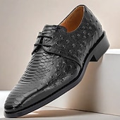 preiswerte Klassische Anzugschuhe-Grüne Oxford-Schuhe aus echtem Leder für Herren – luxuriöse Schnürschuhe mit Krokodilmuster für Kentucky Derbys und Hochzeiten