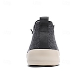 baratos Ténis para Homem-tênis de malha leve e respirável masculino - calçados casuais para caminhada com cadarço para uso diário e viagens