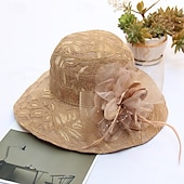 preiswerte Hochzeit Kopfschmuck-Kopfstück Federn Hochzeit Abendgesellschaft Elegant Hochzeit Mit Spitze Kopfschmuck Kopfbedeckung
