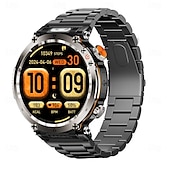 Χαμηλού Κόστους Smartwatch-696 HT30 Εξυπνο ρολόι 1.7 inch Έξυπνο ρολόι Bluetooth Βηματόμετρο Υπενθύμιση Κλήσης Παρακολούθηση Ύπνου Συμβατό με Android iOS Άντρες Κλήσεις Hands-Free Υπενθύμιση Μηνύματος IPX-0 Θήκη ρολογιού 52mm