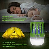 cheap Electric Mosquito Repellers-Multifunctional Mosquito Killer Lamp – USB Rechargeable LED Electric Shock Insect Trap and Camping Light for Home or Tents