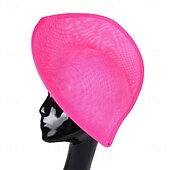 abordables Fascinateurs-Coiffe Chapeau Fedora en Lin Synthétique Mariage Anniversaire Thé Course Équitation Élégant Vintage Mignon Avec Accessoire En Plumes